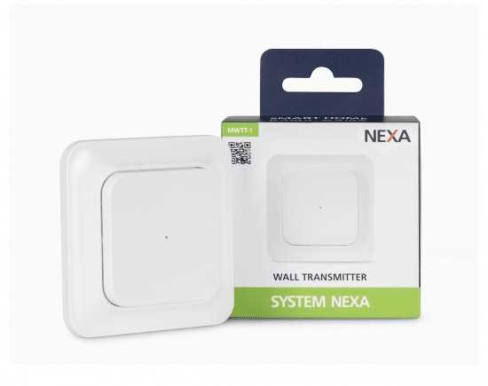 Nexa WT-1 Trådlös väggsändare passar Eljo Trend ram