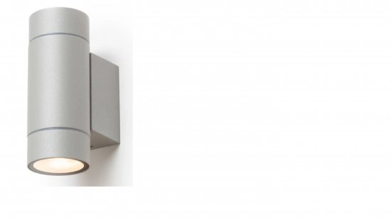 Väggarmatur Mizzi ll rund upp/ned GU10 IP54