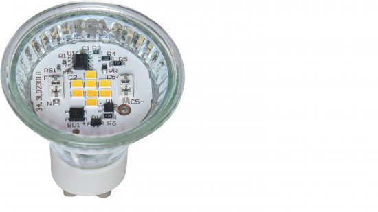 LED-lampa GU10 MR16 4,8 W 509lm Spotlight Glass