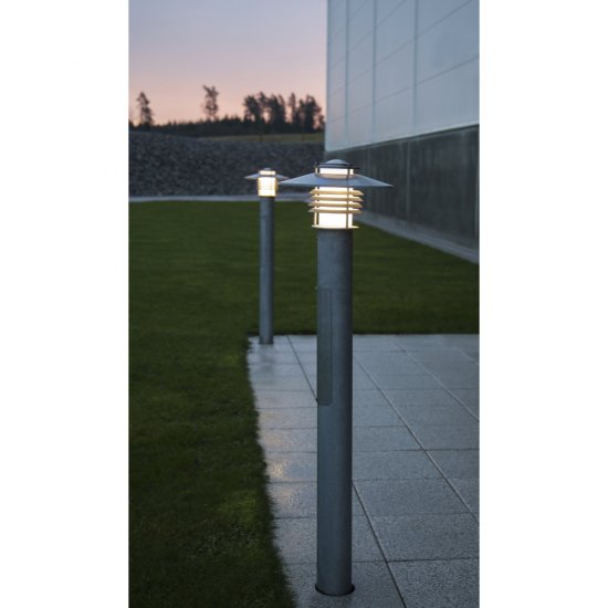 LED lampa slim E27 - miljöbild