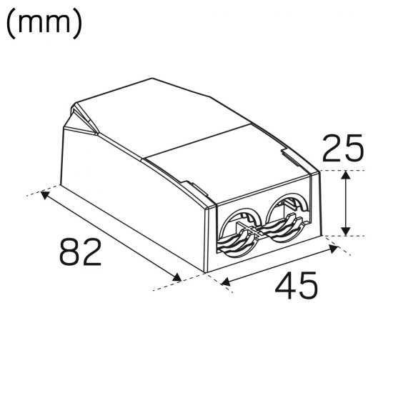 Optic G2 Quick ISO drivdon - mått