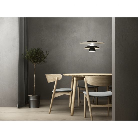 Picasso LED pendel D500 G9 - mattsvart miljöbild