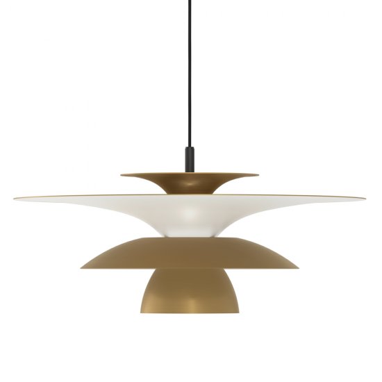 Picasso LED pendel D500 G9 - antikmässing