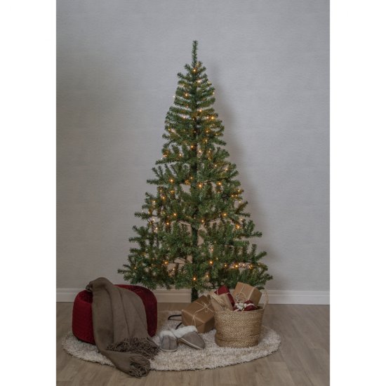 Julgran Alvik 180 Extra varmvita LED - 210cm