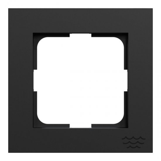 Svart kombinationsram OceanPlastic