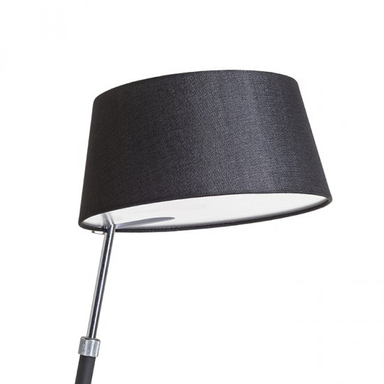 Ritzy Bordslampa 70cm kromad och svart