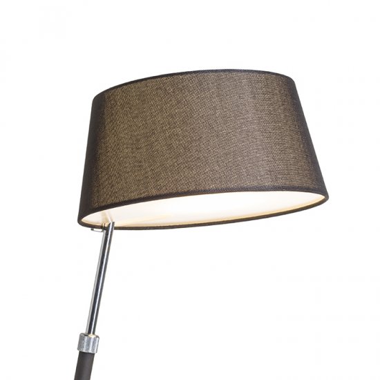 Ritzy Bordslampa 70cm kromad och svart