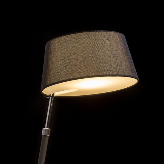 Ritzy Bordslampa 70cm kromad och svart