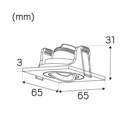 Single Eye Multi Square I 3000K 3,5W