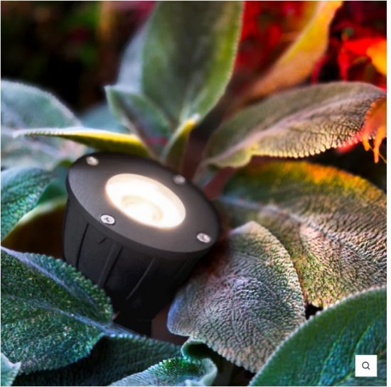 Luminus markspott på spjut 5W mörkgrå- LightsOn