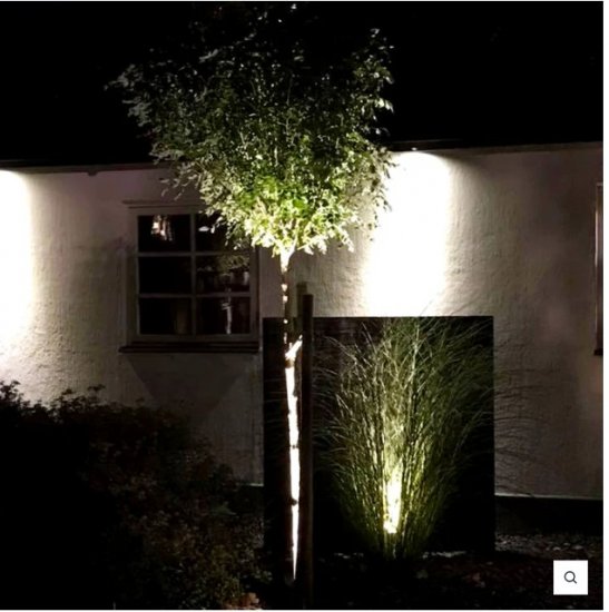 Luminus markspott på spjut 5W mörkgrå- LightsOn