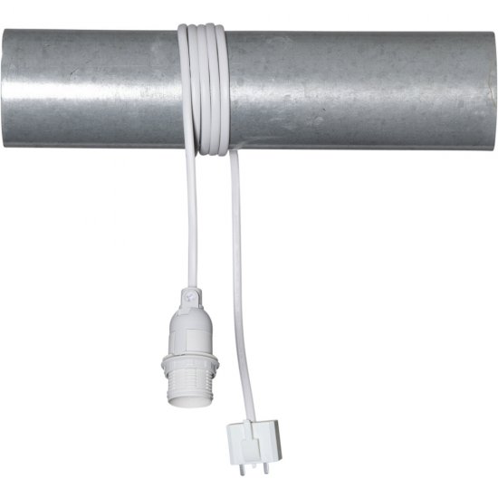 Sladdställ basic med DCL kontakt - E14, 150cm vit kabel utan brytare
