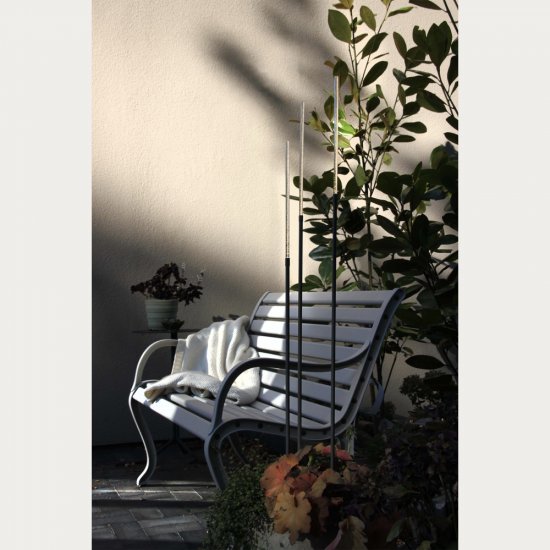 Stix trädgårdsdekoration med 3st ljusstavar - miljöbild 3