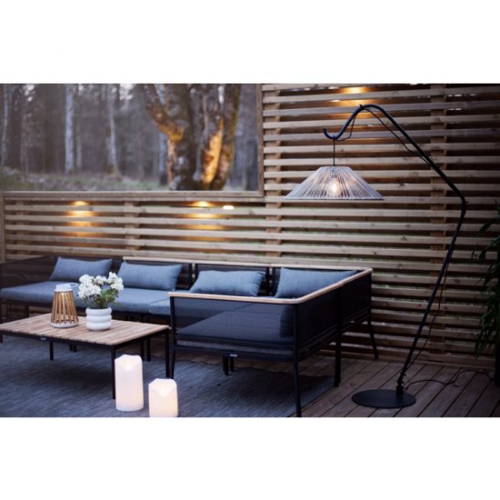 Stora blockljus Flamme Grand, 2 storlekar med timer