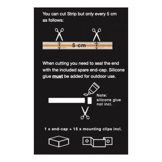 Strip 5m - instruktion