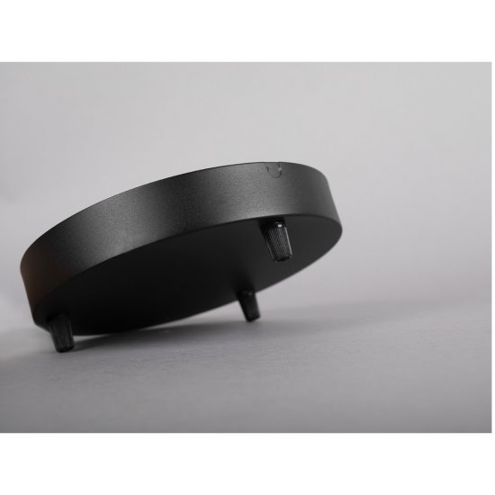 Takkopp Utvändig III för tre pendellampor i Svart från Hide-a-lite