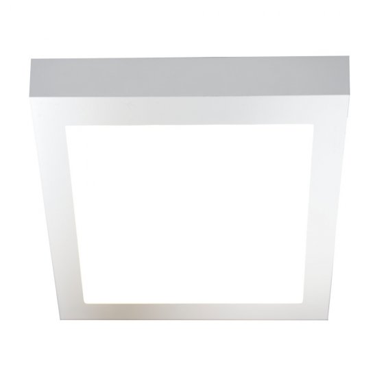 LED plafond Airam Kubo II vit 21W LED 3000K Dimbar
