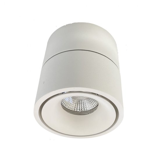 Takspotlight Designlight moon P-186MW utanpåliggande 12W - Vit