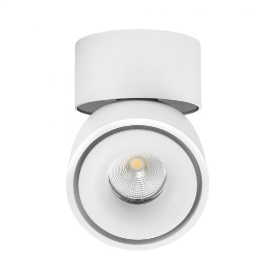 P-186MW utanpåliggande LED spotlight 12W - Vit
