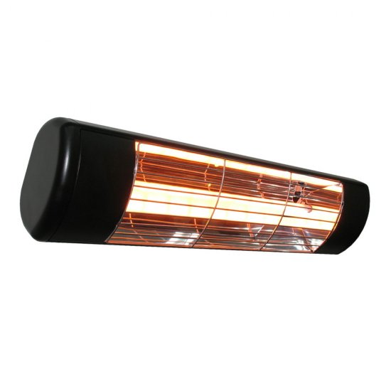 Svart Infravärmare Heatlight HLW15 1500W