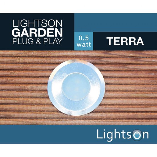 Terra altanbelysning 0,5W - Kartongen