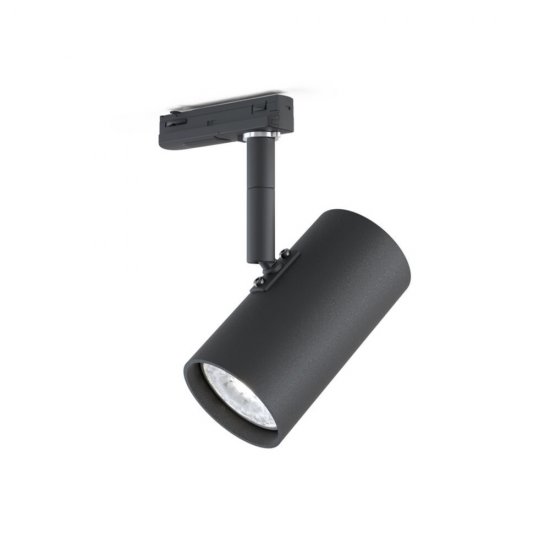 Tyson GU10 spotlight till Global 1-fas skena, svart