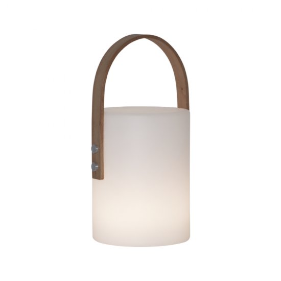 Ljuslykta Lucie med uppladdningsbart batteri 803-55 - med varmvitt ljus