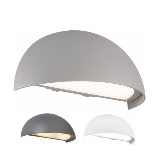 Väggarmatur Boda LED fasadlampa - i tre olika färger