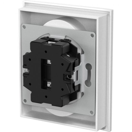 Vägguttag 2-vägs infällt ojordat, Connect 2 Home