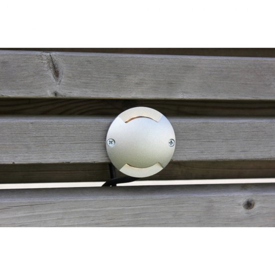 Zenit Duo altan- trappbelysning från LightsOn på staket